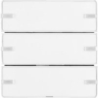 Berker Tastsensor Komfort Q.x 3-fach mit Beschriftungsschild KNX polarweiß samt Berker Tastsensor Komfort Q.x 3-fach mit Beschriftungsschild KNX polarweiß samt von BERKER