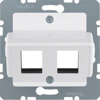 Berker Zentralplatte pws f.Krone Modular-Jack 146409 Berker Zentralplatte pws f.Krone Modular-Jack 146409 von BERKER
