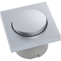 Berker - Schalter Integro Pure Lichtschalter mit Sekundärleitung Kunststoff chrom matt galvanisiert von BERKER