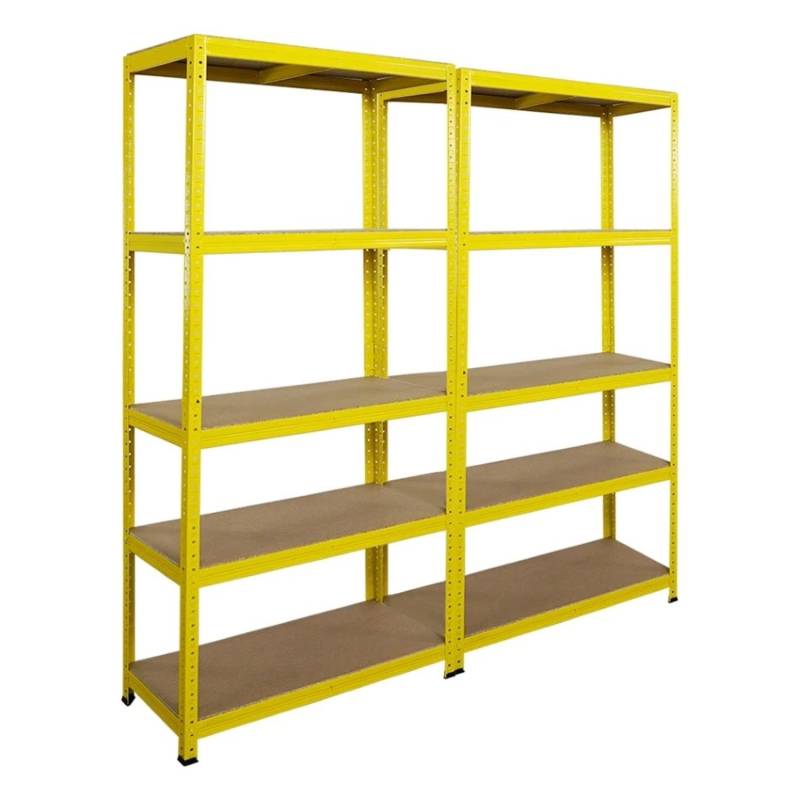 BERLINLODGE 2er Wohnregal YELLOW BEE Set HxBxT 180x90x40cm Fachlast 175kg 5 Ebenen Gelb BERLINLODGE 2er Wohnregal YELLOW BEE Set HxBxT 180x90x40cm Fachlast 175kg 5 Ebenen Gelb von BERLINLODGE