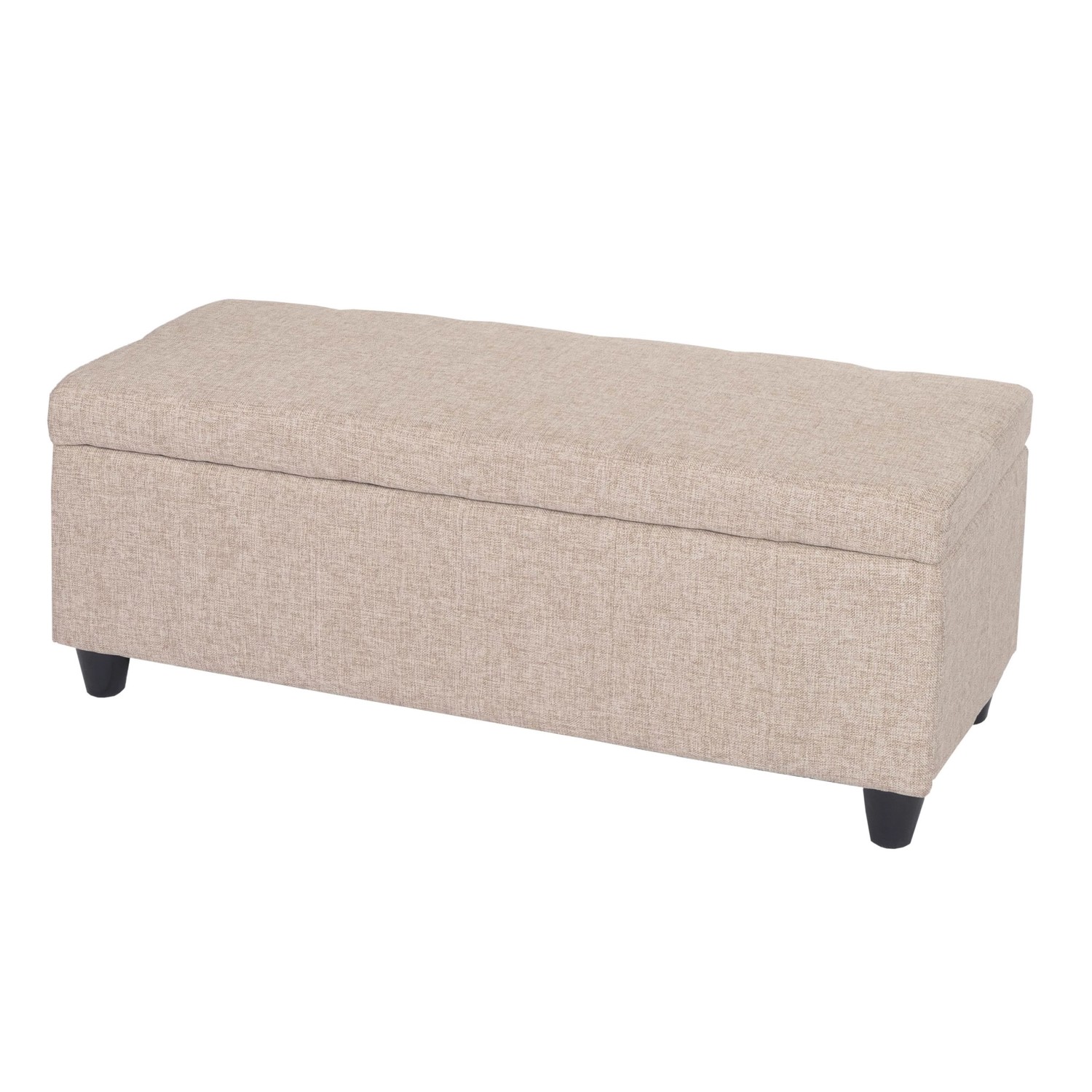 BERLINLODGE Aufbewahrungs-Truhe Lars 45x114x45cm Stoff/Textil Beige BERLINLODGE Aufbewahrungs-Truhe Lars 45x114x45cm Stoff/Textil Beige von BERLINLODGE