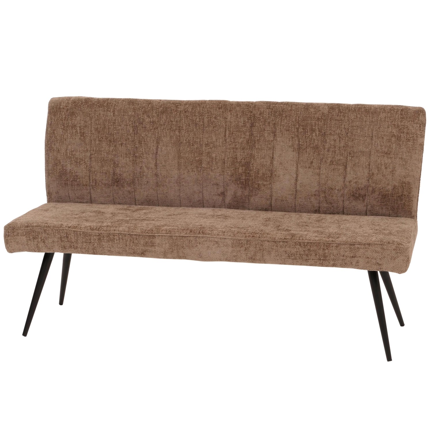 BERLINLODGE Sitzbank 90x160x60cm Sitzhöhe 48cm Rückenlehne Stoff/Textil Chenille Metall 160cm Braun BERLINLODGE Sitzbank 90x160x60cm Sitzhöhe 48cm Rückenlehne Stoff/Textil Chenille Metall 160cm Braun von BERLINLODGE