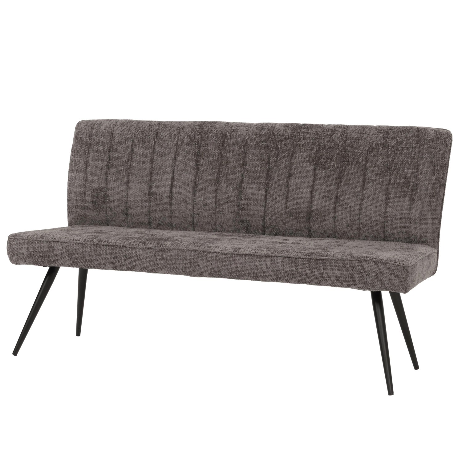 BERLINLODGE Sitzbank 90x160x60cm Sitzhöhe 48cm Rückenlehne Stoff/Textil Chenille Metall 160cm Grau-Braun BERLINLODGE Sitzbank 90x160x60cm Sitzhöhe 48cm Rückenlehne Stoff/Textil Chenille Metall 160cm Grau-Braun von BERLINLODGE