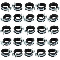 Rohrschelle 40 - 43 mm 1 1/4 Zoll M8 Beutel á 25 Stück von BERNER