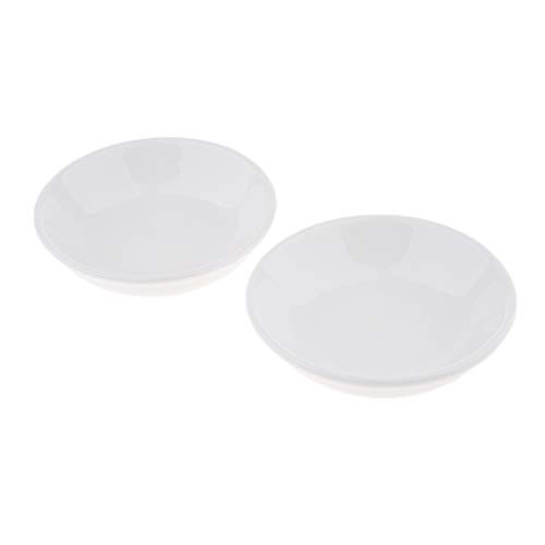 2 Stück runde Ersatz-Keramikschale/für elektrische Ölbrenner oder Teelichthalter / multifunktionale Keramikschale für ätherisches Öl / Durchmesser 9,7 cm 2 Stück runde Ersatz-Keramikschale/für elektrische Ölbrenner oder Teelichthalter / multifunktionale Keramikschale für ätherisches Öl / Durchmesser 9,7 cm von BERNOI
