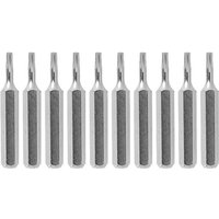 6-340-T6 Torx-Bit Qualitätsstahl sandgestrahlt, vernickelt 10 St. - Bernstein Tools For Electronics von BERNSTEIN TOOLS FOR ELECTRONICS