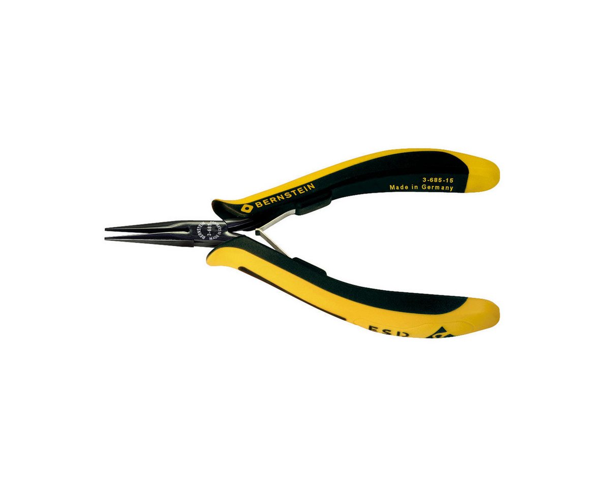BERNSTEIN TOOLS FOR ELECTRONICS Elektro-Multifunktionswerkzeug ESD Spitzzange EUROline ableitfähig 140 mm glatte Greifflächen von BERNSTEIN TOOLS FOR ELECTRONICS