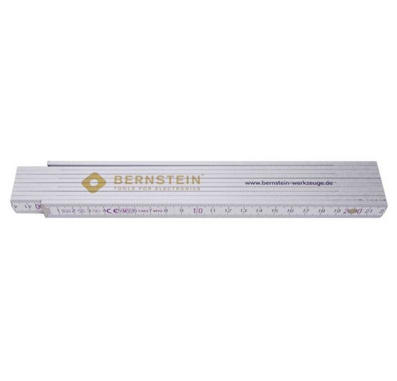 BERNSTEIN TOOLS FOR ELECTRONICS Maßband Zollstock 2 m (Holz von BERNSTEIN TOOLS FOR ELECTRONICS
