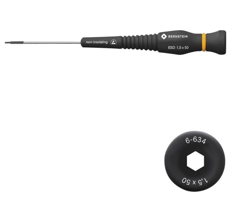 BERNSTEIN TOOLS FOR ELECTRONICS Schraubendreher Bernstein Tools for Electronics ESD Innen-Sechskantschraubendreher Sc BERNSTEIN TOOLS FOR ELECTRONICS Schraubendreher Bernstein Tools for Electronics ESD Innen-Sechskantschraubendreher Sc von BERNSTEIN TOOLS FOR ELECTRONICS
