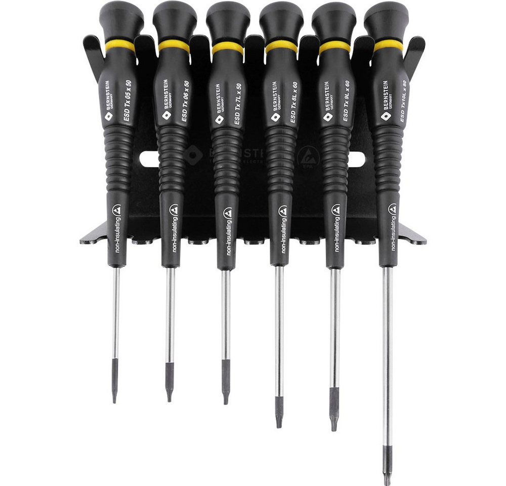 BERNSTEIN TOOLS FOR ELECTRONICS Schraubendreher Bernstein Tools for Electronics ESD Schraubendreher-Set 6teilig Innen von BERNSTEIN TOOLS FOR ELECTRONICS