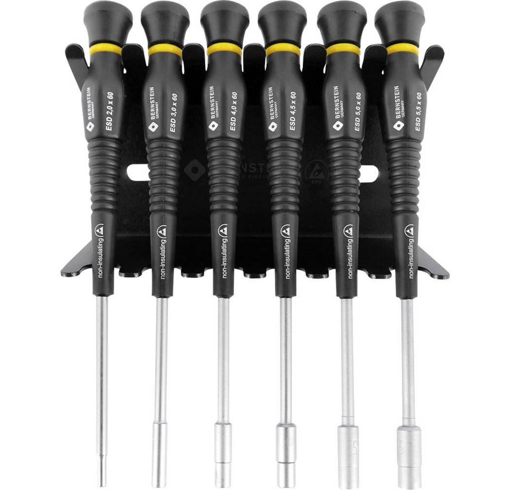 BERNSTEIN TOOLS FOR ELECTRONICS Schraubendreher Steckschlüssel-Set im Ständer 6tlg BERNSTEIN TOOLS FOR ELECTRONICS Schraubendreher Steckschlüssel-Set im Ständer 6tlg von BERNSTEIN TOOLS FOR ELECTRONICS