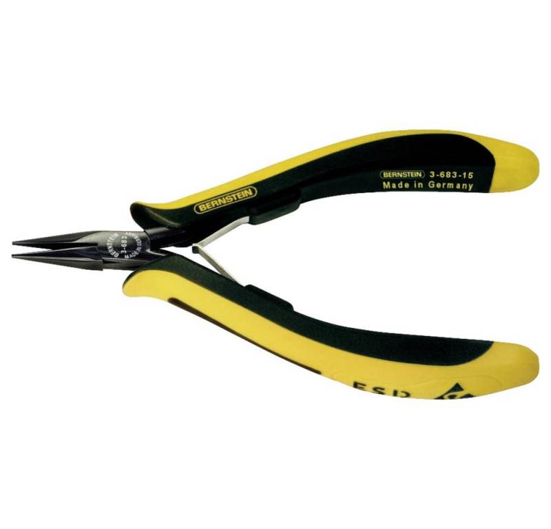 BERNSTEIN TOOLS FOR ELECTRONICS Spitzzange Bernstein Tools for Electronics 3-683-15 ESD Spitzzange Gerade 130 mm von BERNSTEIN TOOLS FOR ELECTRONICS