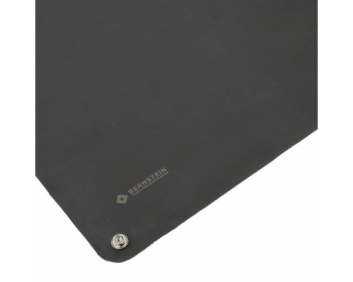 BERNSTEIN TOOLS FOR ELECTRONICS Werkstatt-Set Belag für ESD-Personenerdung-Set schwarz (500x400x0,5) von BERNSTEIN TOOLS FOR ELECTRONICS
