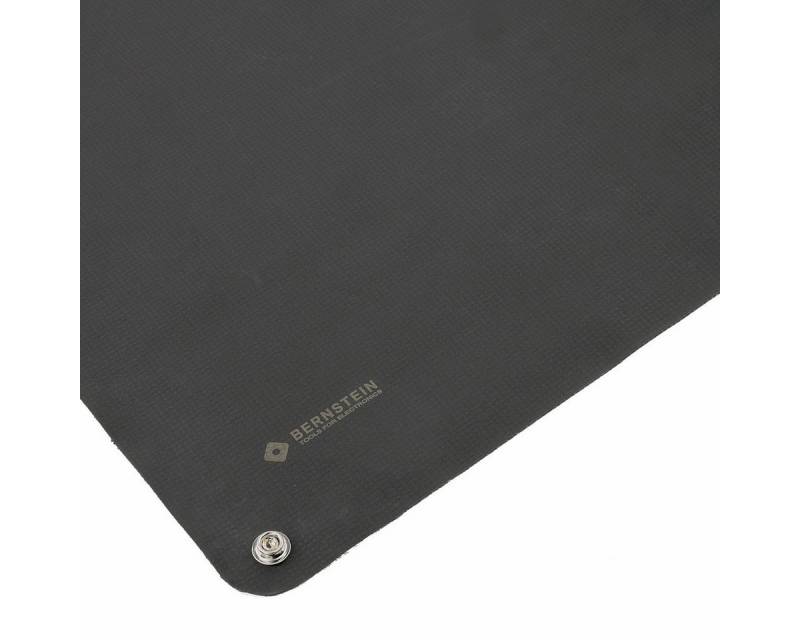 BERNSTEIN TOOLS FOR ELECTRONICS Werkstatt-Set Belag für ESD-Personenerdung-Set schwarz (500x400x0,5) von BERNSTEIN TOOLS FOR ELECTRONICS