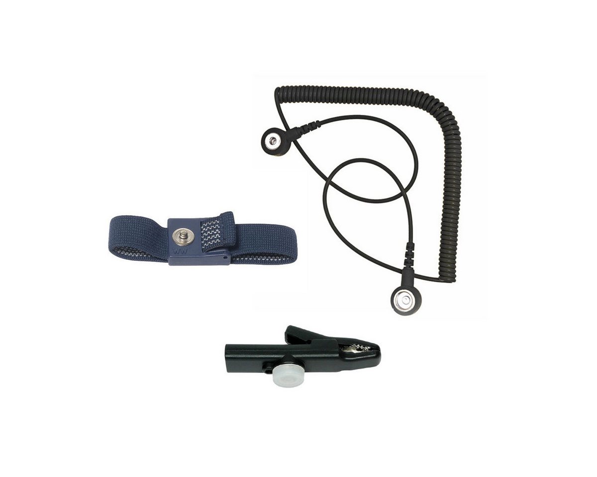 BERNSTEIN TOOLS FOR ELECTRONICS Werkstatt-Set ESD Kontaktarmband Set 3-tlg von BERNSTEIN TOOLS FOR ELECTRONICS