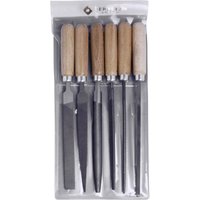Bernstein - Tools for Electronics 5-240 Schlüsselfeilen-Set mit Holzheft im Etui 6tlg. Länge 100 mm von Bernstein