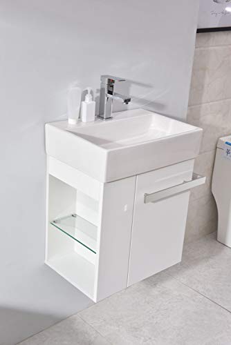 BERNSTEIN Waschbecken mit Unterschrank Kleines Badmöbel-Set Compact 500 in Weiß matt Waschtisch mit Schrank Gästebad Gäse-WC mit Schublade und seitlichem Ablagefach BERNSTEIN Waschbecken mit Unterschrank Kleines Badmöbel-Set Compact 500 in Weiß matt Waschtisch mit Schrank Gästebad Gäse-WC mit Schublade und seitlichem Ablagefach von BERNSTEIN