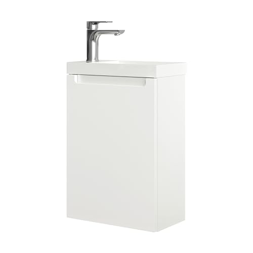 BERNSTEIN Waschbecken mit Unterschrank Kleines Badmöbel-Set Vireo 40 in Weiß matt - 5 Jahre Garantie - Waschtisch mit Schrank Ideal für Gästebad u. Gäste-WC BERNSTEIN Waschbecken mit Unterschrank Kleines Badmöbel-Set Vireo 40 in Weiß matt - 5 Jahre Garantie - Waschtisch mit Schrank Ideal für Gästebad u. Gäste-WC von BERNSTEIN