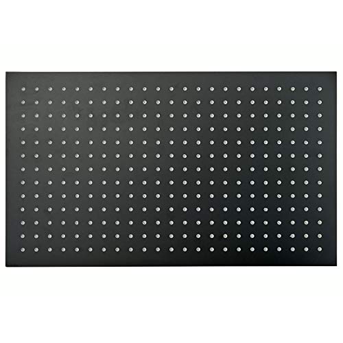 BERNSTEIN XXL-Regenduschkopf DPG2051 Schwarz Edelstahl Duschkopf 50 x 30 cm Einbauduschkopf Duschbrause Regenduschkopf Anti-Kalk Flaches Design BERNSTEIN XXL-Regenduschkopf DPG2051 Schwarz Edelstahl Duschkopf 50 x 30 cm Einbauduschkopf Duschbrause Regenduschkopf Anti-Kalk Flaches Design von BERNSTEIN