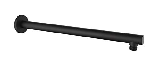Brausearm Montagearm 2633B in Schwarz massiv - 40 cm von BERNSTEIN