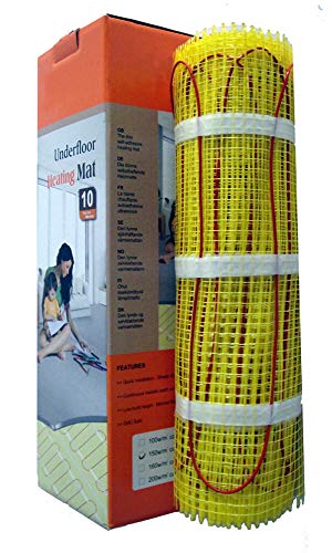 Elektrische Fußbodenheizung 1 bis 12 m² mit TWIN-Technologie 160Watt, Größe:3.5 m² von BERNSTEIN