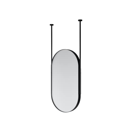 Hängespiegel ARCTIC oval - 60 x 100 cm - höhenverstellbarer Decken-Spiegel von BERNSTEIN