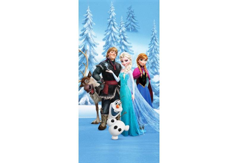 BERONAGE Strandtuch Frozen die Eiskönigin Badetuch Sven 75x150 cm, 100% Baumwolle (1-St), Frottee in Velours-Qualität von BERONAGE