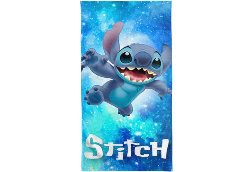 BERONAGE Strandtuch Lilo & Stitch Badetuch Out of The World 75x150 cm, (1-St), Frottee in Velours-Qualität von BERONAGE