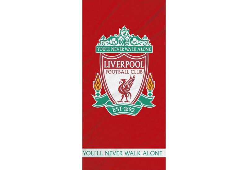 BERONAGE Strandtücher FC Liverpool Badetuch The Reds 70x140, 100% Baumwolle (1-St), Frottee in Velours-Qualität von BERONAGE