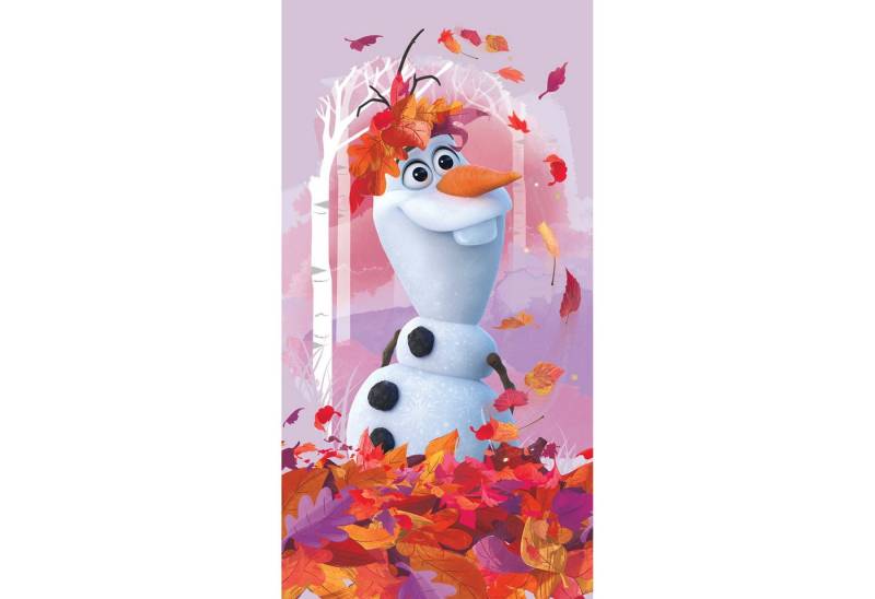 BERONAGE Strandtücher Frozen die Eiskönigin Badetuch Olaf Summer 75x150 cm, 100% Baumwolle (1-St), Frottee in Velours-Qualität von BERONAGE
