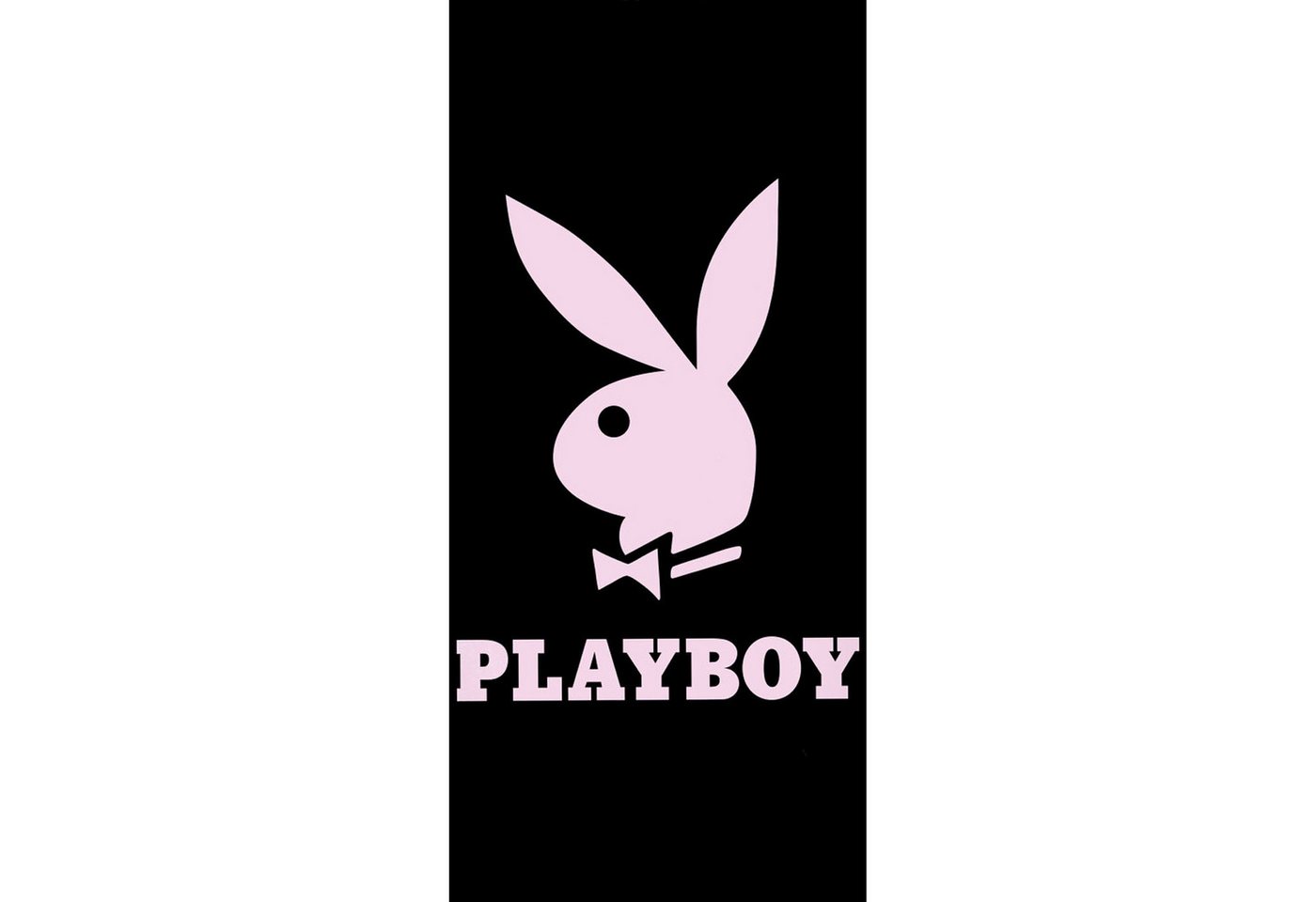 BERONAGE Strandtücher Playboy Badetuch Bunny 70x140, 100% Baumwolle (1-St), Frottee in Velours-Qualität von BERONAGE