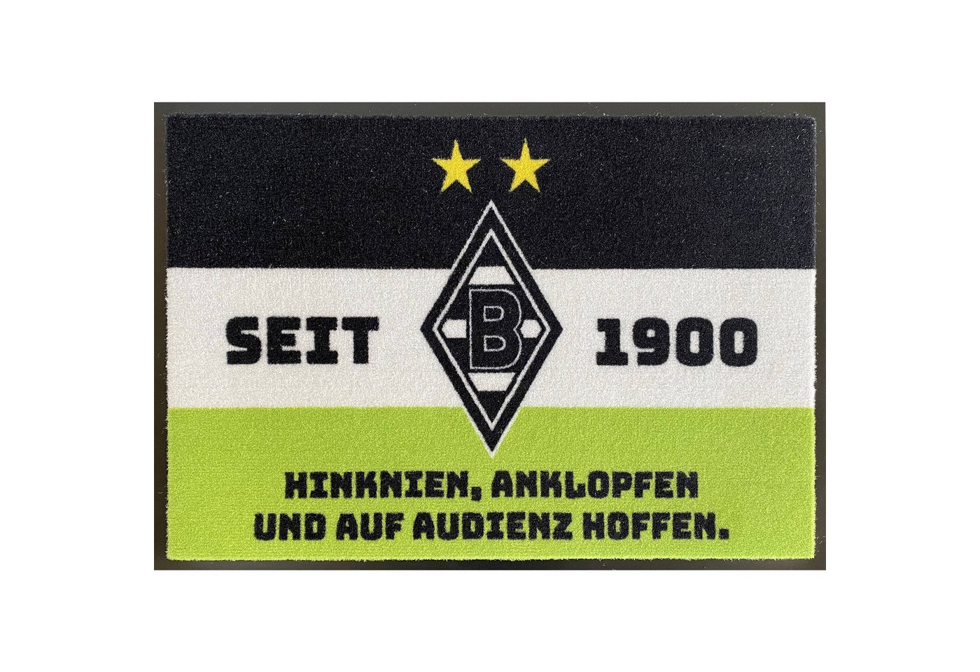 Fußmatte Borussia Mönchengladbach Fußmatte Die Fohlen-Elf 60x40 cm, BERONAGE von BERONAGE