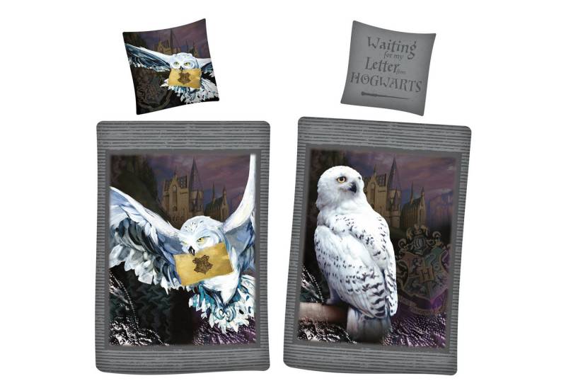 BERONAGE Kinderbettwäsche Harry Potter Hedwig Bettwäsche Linon / Renforcé Eule Bettbezug, 100% Baumwolle, 2 teilig, 135x200 + 80x80 cm BERONAGE Kinderbettwäsche Harry Potter Hedwig Bettwäsche Linon / Renforcé Eule Bettbezug, 100% Baumwolle, 2 teilig, 135x200 + 80x80 cm von BERONAGE