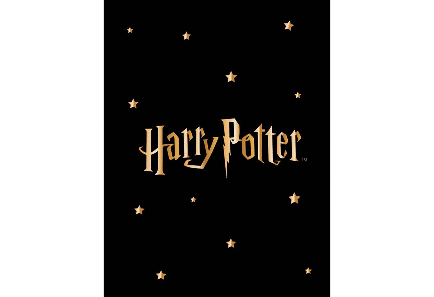 Kinderdecke Harry Potter Stars 130 x 170 weich und kuschelig Coral Fleecedecke, BERONAGE von BERONAGE