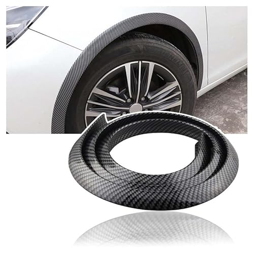 BEROZA Auto Radlauf Schutz für Audi A6 S6 Sedan Avant 4A 4B 4F 4G C4 C5 C6 C7 C8 Auto Kotflügel Verbreiterung, Autorad Augenbrauen Antikollisionsstreifen,B von BEROZA
