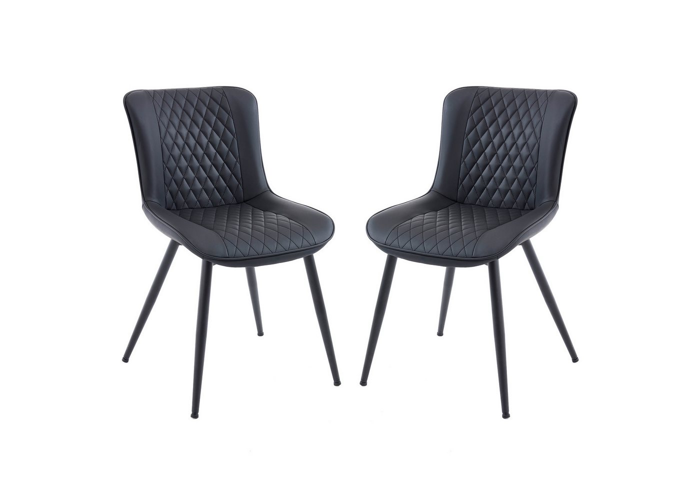 BERYTH Esszimmerstuhl 2er Set Küchenstuhl Hoher Rückenlehne Polsterstühle (2 St) von BERYTH