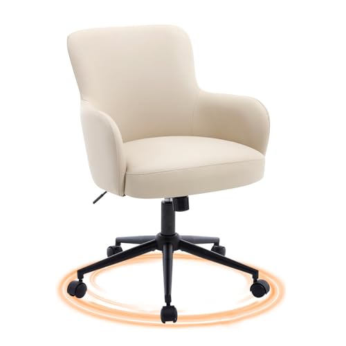 BERYTH Homeoffice Stuhl, Drehstuhl, Schreibtischstuhl, höhenverstellbar, bis 136 kg für Arbeitszimmer, Schlafzimmer, Wohnzimmer von BERYTH