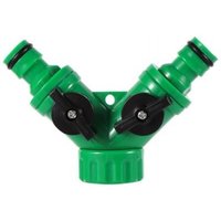 2-Wege-Anschlusssplitterhahn3/4"schnellverbinder1/2"bewässerung von BES