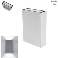 6w Led-Wandleuchte Ip65, Modernes Doppel-Kaltlicht, 6500k 20299 von BES