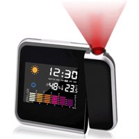 Js-016digitalernachttischweckermitlaserprojektor,hygrometer,datumsanzeige von BES
