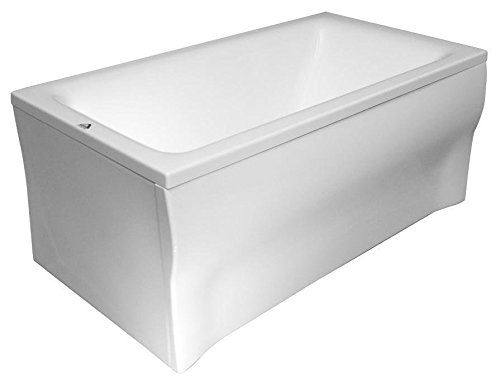 Besco Quality Rectangular Acrylic Bath Talia 100 X 70 Bath Panel and Legs Included Besco Quality Rectangular Acrylic Bath Talia 100 X 70 Bath Panel and Legs Included von Besco