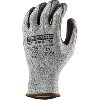 Satz von schwarzen, latexbedachten Schnittschutzhandschuhen mit Handfläche, SIMPLY PRO SC580L Größe 7 – 10 Paarer Set Satz von schwarzen, latexbedachten Schnittschutzhandschuhen mit Handfläche, SIMPLY PRO SC580L Größe 7 – 10 Paarer Set von BESOIN D'HABITAT