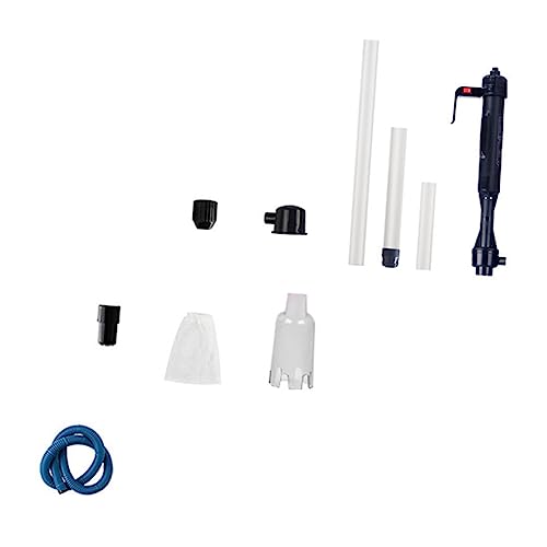 BESPORTBLE 1 Satz Aquarium Wasserwechselgerät Automatischer Mulmsauger mit Adapter Geeignet für Aquarien und Fischbehälter Robust Langlebig und Installieren von BESPORTBLE