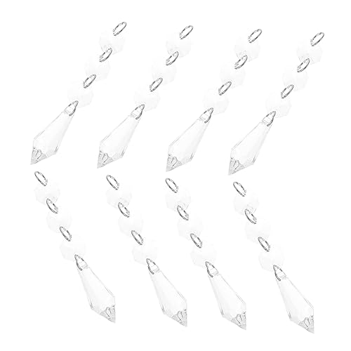 BESPORTBLE 1 Satz Hängende Kristallpendel Dekorative Lampenschmuck Für Hochzeiten Partys Und Feiern Transparente Kristallornamente Für Kronleuchter Und Deckenleuchten 10 Stück BESPORTBLE 1 Satz Hängende Kristallpendel Dekorative Lampenschmuck Für Hochzeiten Partys Und Feiern Transparente Kristallornamente Für Kronleuchter Und Deckenleuchten 10 Stück von BESPORTBLE