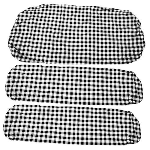 BESPORTBLE 1 Satz Picknick Tisch-und Hocker Abdeckung wasserdichte Picknickdecke Picknicktischabdeckung Mit Bankabdeckungen Sitz Korb Große Picknicktasche Tischdecke Im Freien Bänke Flanell von BESPORTBLE