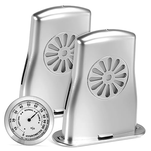 BESPORTBLE 1 Satz Runder Hygrometer Thermometer mit Violin Soundhole Humidifier für Gitarrenkoffer Hygrometer und Silberne Humidifier für Präzise Instrumentenpflege BESPORTBLE 1 Satz Runder Hygrometer Thermometer mit Violin Soundhole Humidifier für Gitarrenkoffer Hygrometer und Silberne Humidifier für Präzise Instrumentenpflege von BESPORTBLE