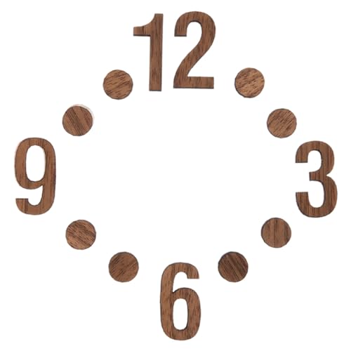 BESPORTBLE Herstellung Von Uhrenteilen – 1 Satz Wanduhrziffern Aus Holz Uhrennummern-Set Mit Einfachem Austausch Für Heimdekoration Und Projekte BESPORTBLE Herstellung Von Uhrenteilen – 1 Satz Wanduhrziffern Aus Holz Uhrennummern-Set Mit Einfachem Austausch Für Heimdekoration Und Projekte von BESPORTBLE