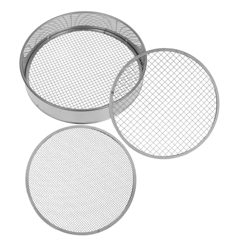 BESPORTBLE 1 Set Bodensieb Gartensieb Siebwerkzeug Für Gartenerde Siebpfanne Mehrzweck Bodensieb Steinsieb Bodensiebwerkzeug Gartenerdesieb Maschensieb Edelstahl Silber BESPORTBLE 1 Set Bodensieb Gartensieb Siebwerkzeug Für Gartenerde Siebpfanne Mehrzweck Bodensieb Steinsieb Bodensiebwerkzeug Gartenerdesieb Maschensieb Edelstahl Silber von BESPORTBLE