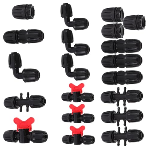 BESPORTBLE 1 Set Landwirtschaftliche Gelenke Rohrhahn Bewässerung Offs Halter Power Wasser Absperrventile Tropf Emitter Schnellkupplungen Feeder Gartenschlauch Armaturen Und Adapter von BESPORTBLE