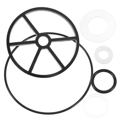 BESPORTBLE 1 Set Poolfilterventil Ersatzring Poolfilterventil Ersatzdichtung Poolfilterventil Ersatzdichtung Schwarzer Gummi Poolfilterventil Dichtungssatz von BESPORTBLE